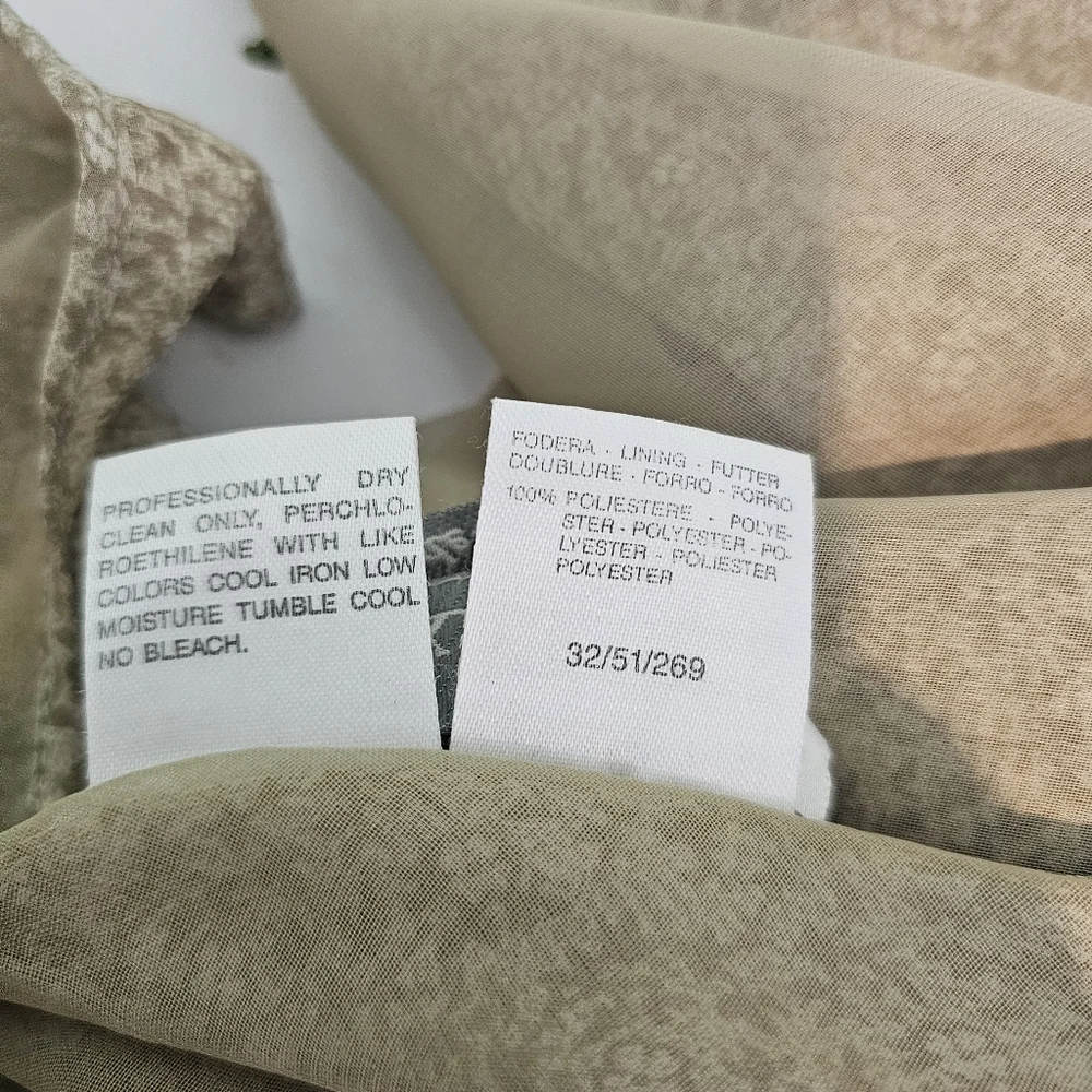 MaxMara Vintage Floral Silk Slip Dress - Picture 9 of 9